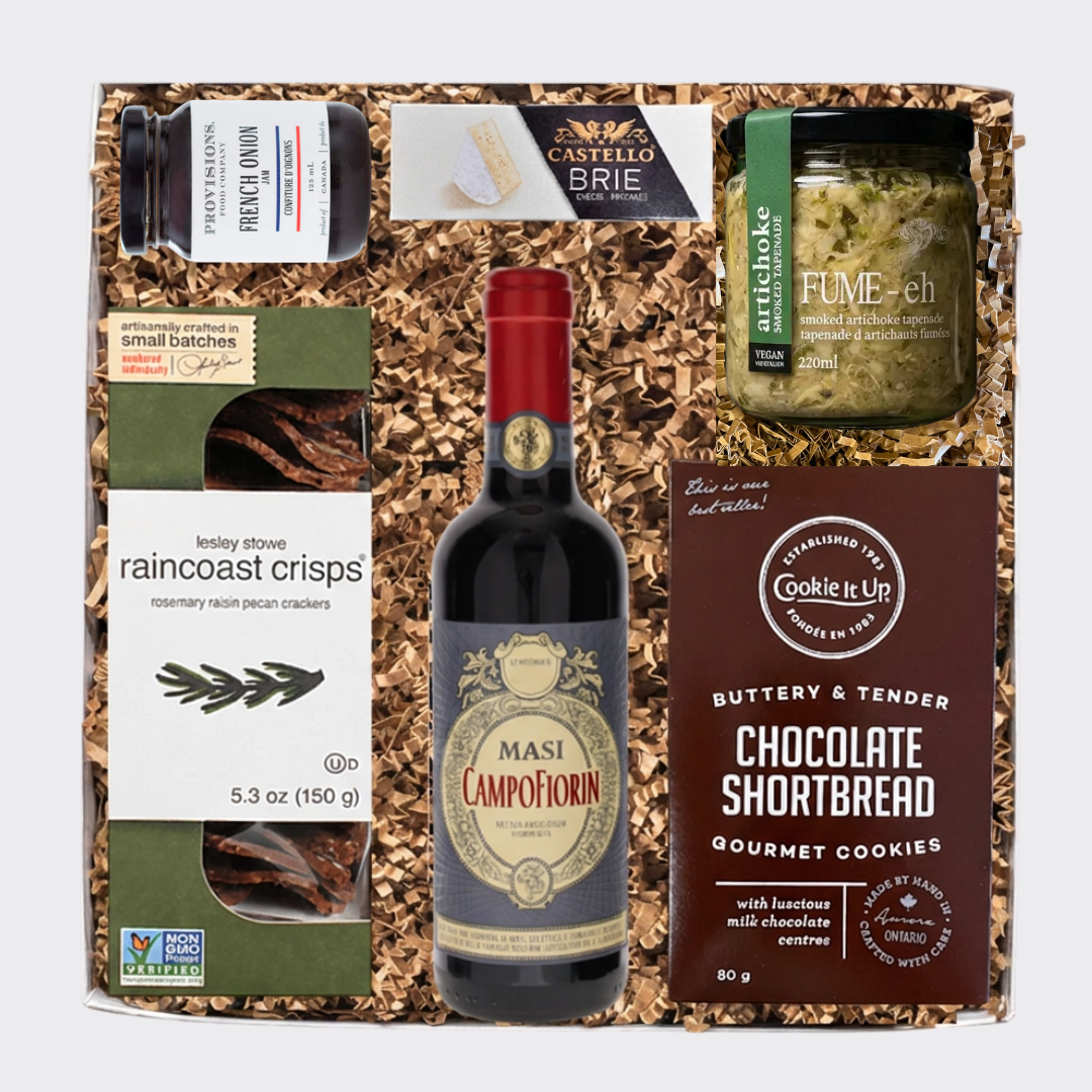 Charcuterie gift basket from Grey Willow Gifts