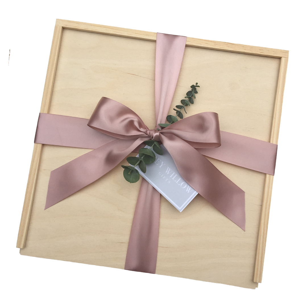 Large gift best sale box with bow